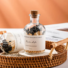 Load image into Gallery viewer, DECOR MATCHES - Glass jar of matches