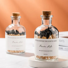 Load image into Gallery viewer, DECOR MATCHES - Glass jar of matches
