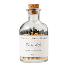 Load image into Gallery viewer, DECOR MATCHES - Glass jar of matches