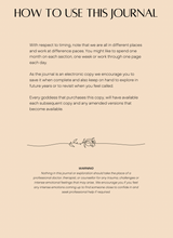 Load image into Gallery viewer, GUIDE: PERMISSION TO BLOOM - Feminine Empowerment Guide