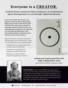 The Creative ACT: A Way of Being