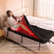 Load image into Gallery viewer, SCARLET GLOW - RED LIGHT THERAPY BLANKET
