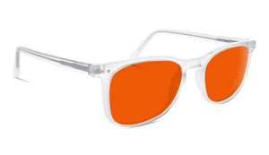 "BlockBlueLight" - Nightfall Taylor Glasses -Red Lens