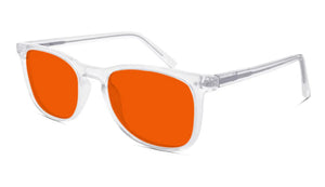 "BlockBlueLight" - Nightfall Taylor Glasses -Red Lens