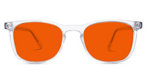 "BlockBlueLight" - Nightfall Taylor Glasses -Red Lens