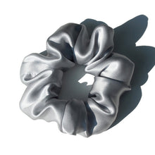 Load image into Gallery viewer, SILK SCRUNCHIES - 100% Pure Mulberry Silk Large Scrunchies

