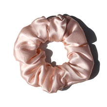 Load image into Gallery viewer, SILK SCRUNCHIES - 100% Pure Mulberry Silk Large Scrunchies
