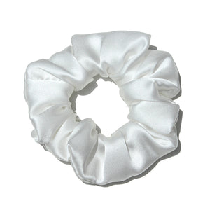 SILK SCRUNCHIES - 100% Pure Mulberry Silk Large Scrunchies